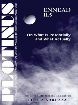 cover image of PLOTINUS, Ennead II.5